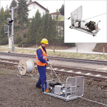 Лебедки, принадлежности и лидер-трос к ним